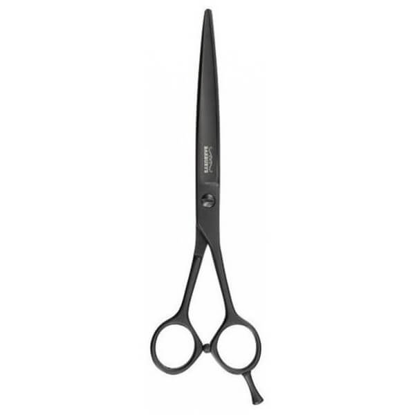 Barbers Scissors Sky Black Stainless Steel Japanese Size 7