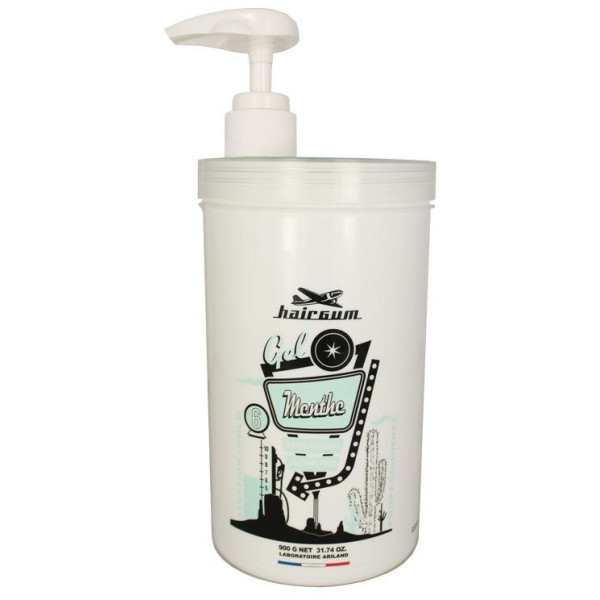Mint Hair Styling Gel Without Alcohol Hairgum 900 Grs Mint Hair Styling Gel Without Alcohol Hairgum 900 Grs