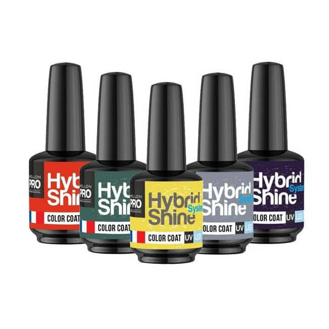 Mini Vernis Semi-Permanent Hybrid Shine Mollon Pro 8ml