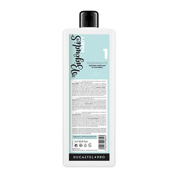 Permanente de cabelo Nº1 para cabelos normais ou naturais 1000 ML. Permanente de cabelo Nº1 para cabelos normais ou naturais 1000 ML.
