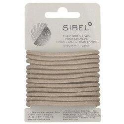 Dikke Blonde Elastieken 12 stuks Sibel