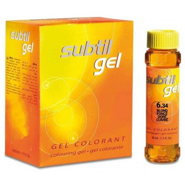 Subtil Gel - N°6.34 - Biondo scuro dorato ramato - 50 ml 