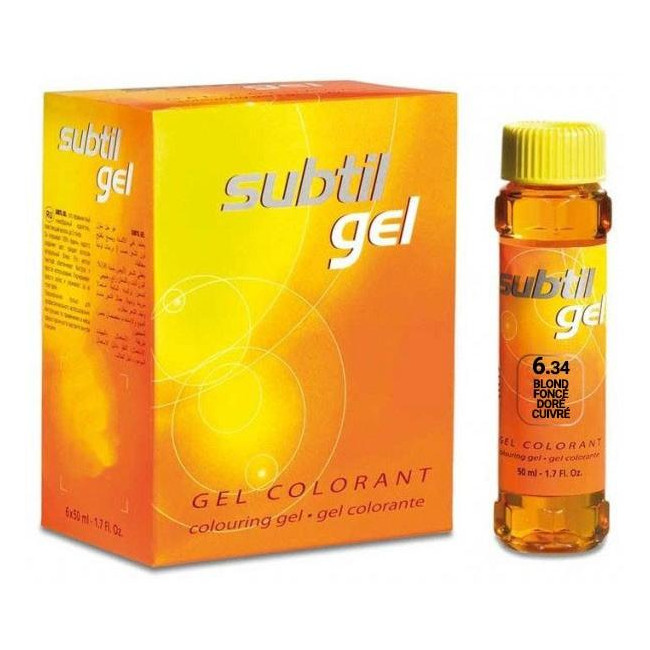 Subtil Gel - N°6.34 - Biondo scuro dorato ramato - 50 ml 