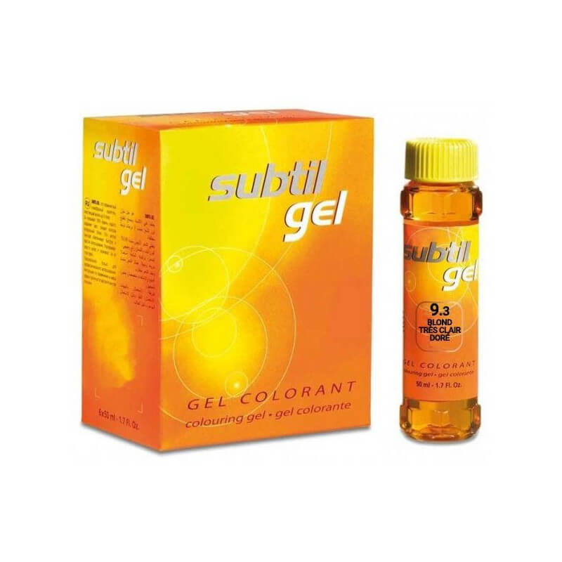 Sin sutil Gel 9.3 rubio muy claro de oro 50 ML