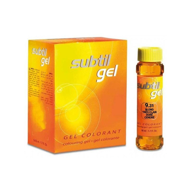 Subtil Gel - N°9.31 - Biondo molto chiaro dorato cenere - 50 ml 