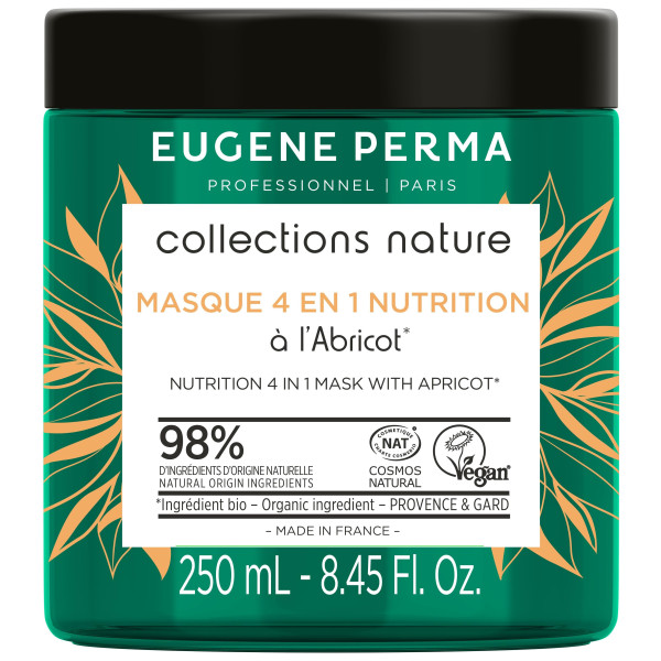 Masque 4 en 1 Nutrition Collections Nature Eugène Perma 250 ml Masque 4 en 1 Nutrition Collections Nature Eugène Perma 250 ml