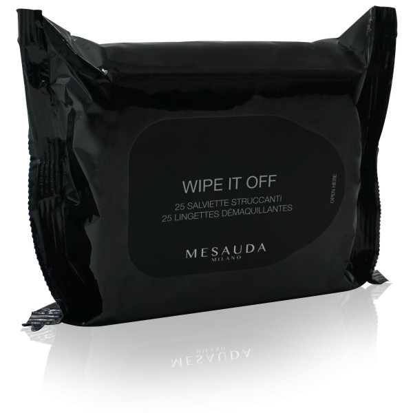Packet of 25 WIPE IT OFF makeup remover wipes