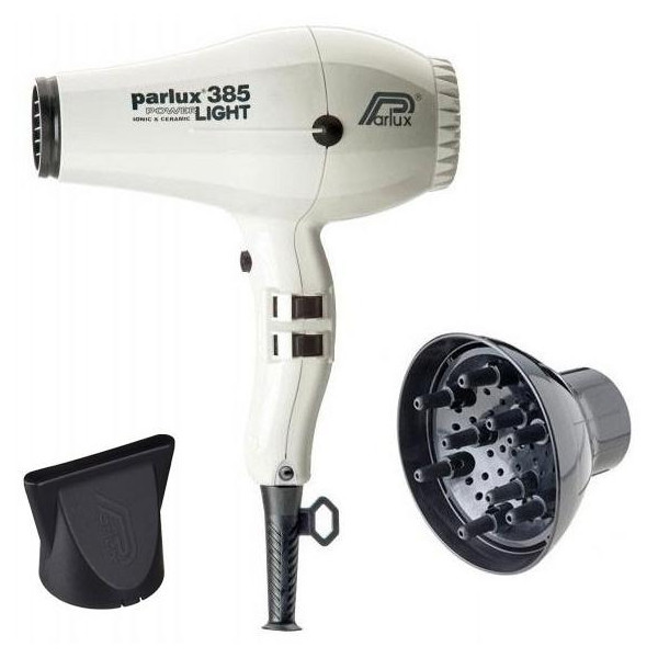 Pack Sèche Cheveux Parlux 385I Blanc + Diffuseur Pack Sèche Cheveux Parlux 385I Blanc + Diffuseur