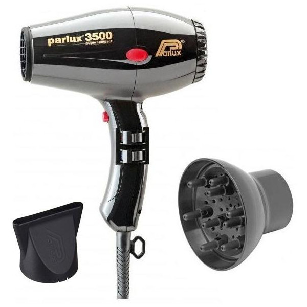 Parlux 3500 Compact dryer pack + diffuser Parlux 3500 Compact dryer pack + diffuser