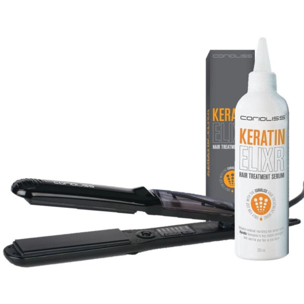 Pack Lisseur Vapeur K2 + Sérum nourrissant Kératin Elixir - Corioliss Pack Lisseur Vapeur K2 + Sérum nourrissant Kératin Elixir - Corioliss