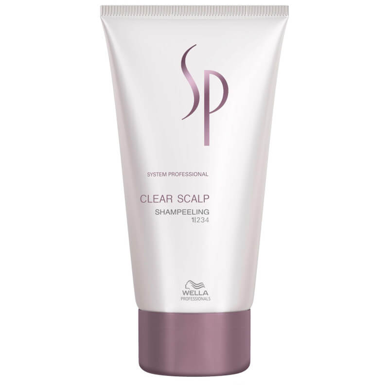 Esfoliação do couro cabeludo com champô SP Clear Scalp 150ml