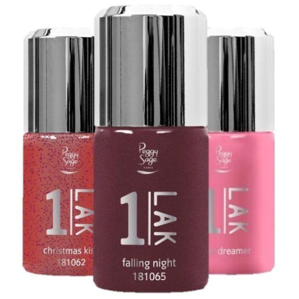 1 Lak Vernis Peggy Sage Semi Permanent Noël 10 Ml