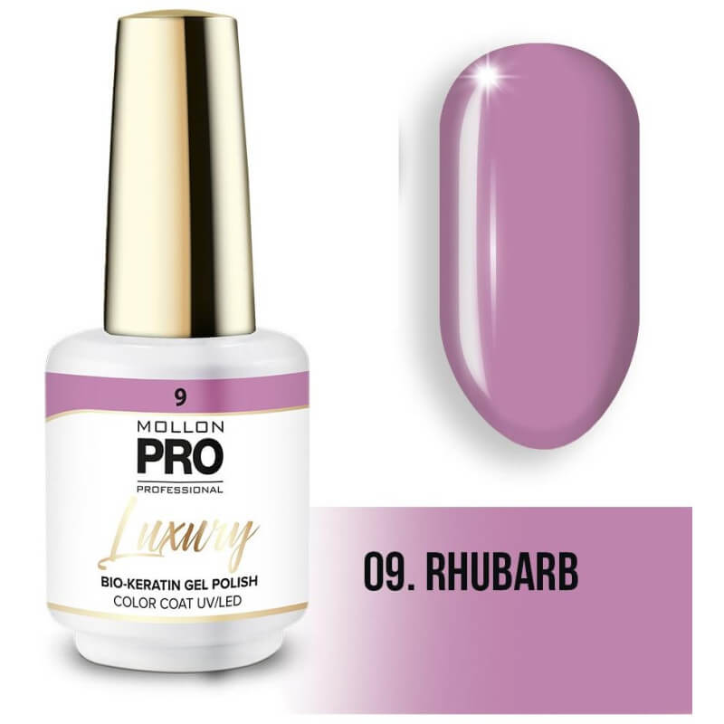Vernis semi-permanent LUXURY N°9 Rhubarbe Mollon Pro - 8ML

Half-permanente nagellak LUXURY N°9 Rabarber Mollon Pro - 8ML