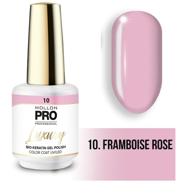 Vernis Semi Permanent Luxury N10 Framboise Rose Mollon Pro 8ml