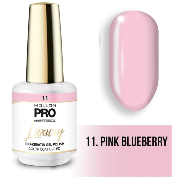 Vernis semi-permanent LUXURY N°11 Pink BlueberryMollon Pro - 8ML