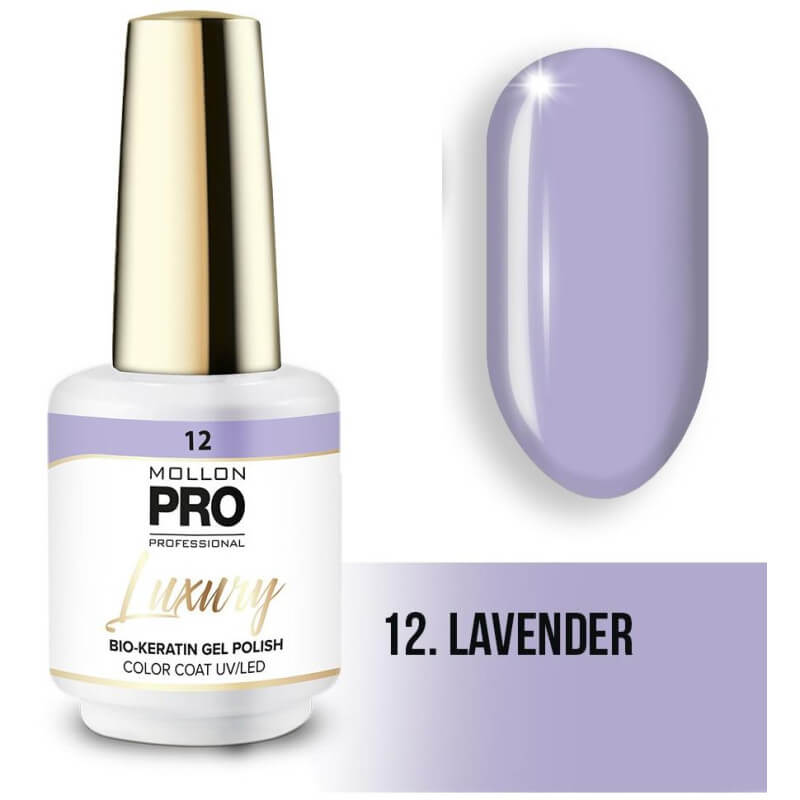 Vernis semi-permanent LUXURY N°12 Lavendel - 8ML Mollon Pro