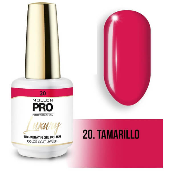 Esmalte semipermanente LUXURY N°20 Tamarillo Mollon Pro - 8ML