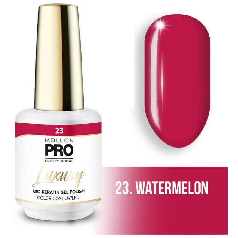 Vernis semi-permanent LUXURY N°23 Pastèque Mollon Pro - 8ML