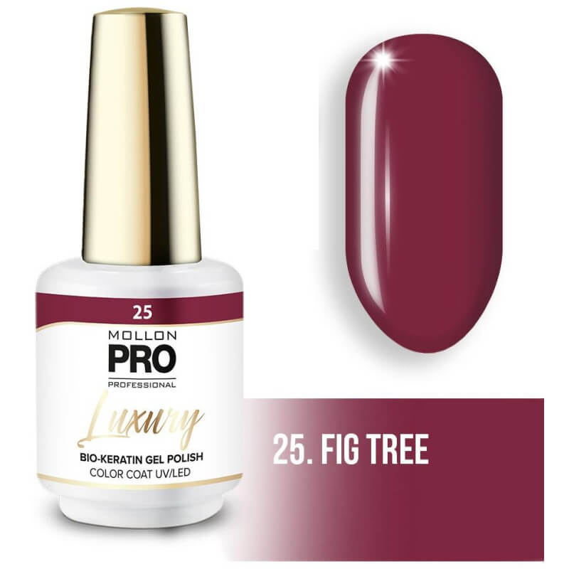 Vernis semi-permanent LUXURY N°25 Figuier Mollon Pro - 8ML