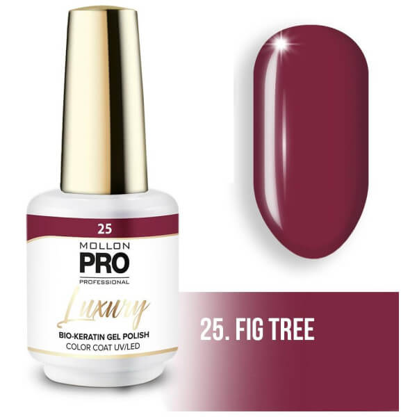 Verniz semi-permanente LUXURY N°25 Figuier Mollon Pro - 8ML Verniz semi-permanente LUXURY N°25 Figuier Mollon Pro - 8ML