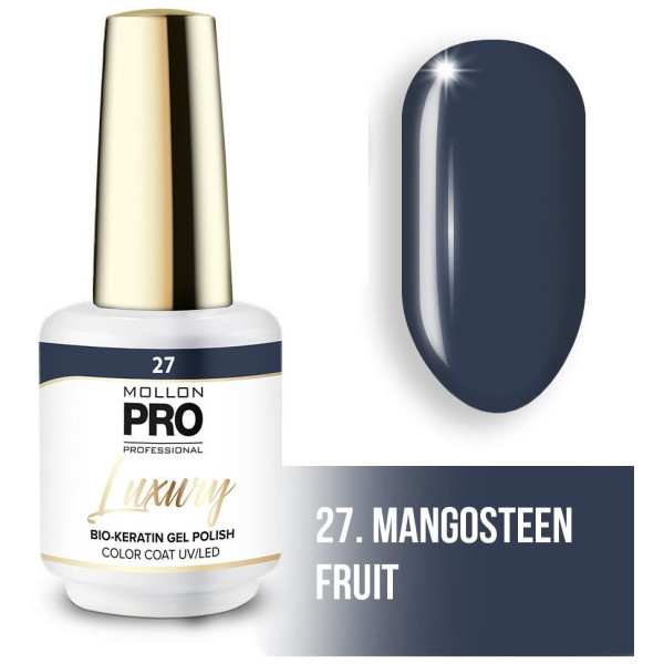 Luxury semi-permanent nail polish N°27 Mangosteen Mollon Pro - 8ML