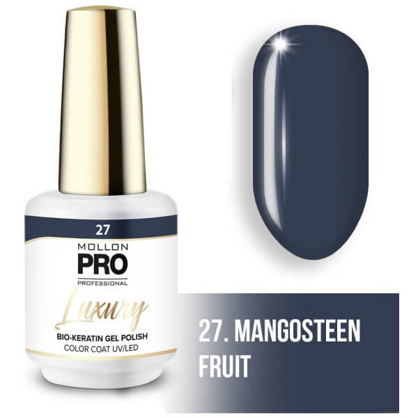 Vernis semi-permanent LUXURY N°27 Mangostan Mollon Pro - 8ML Vernis semi-permanent LUXURY N°27 Mangostan Mollon Pro - 8ML