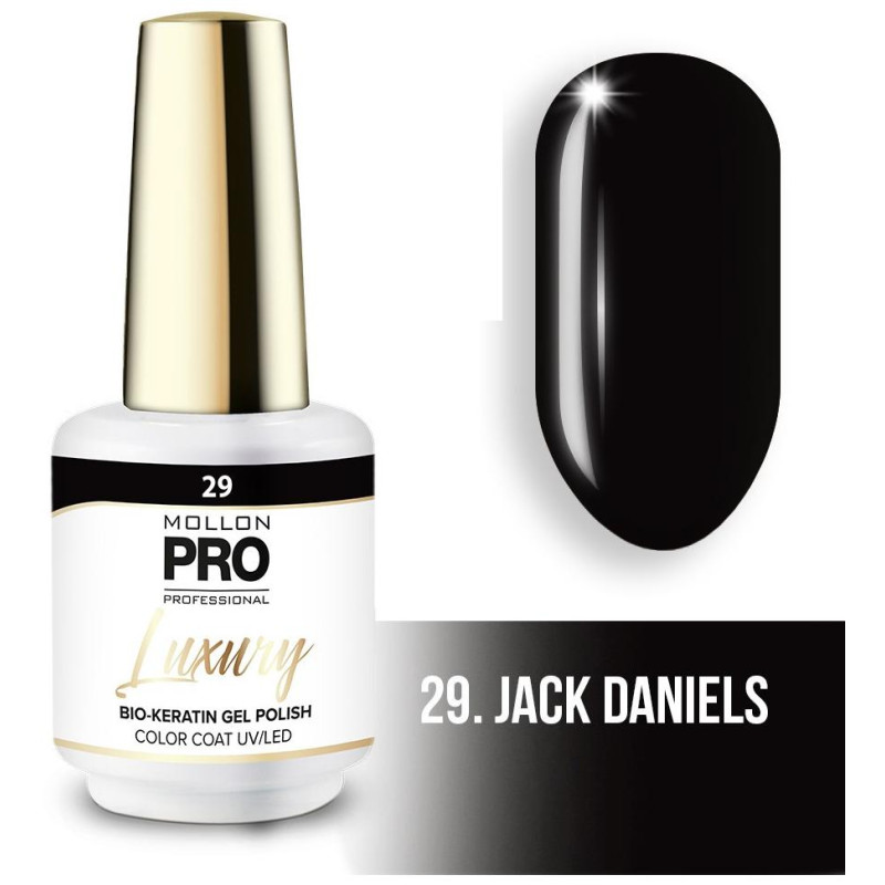 Luxury semi-permanent nail polish N°29 Jack Daniels Mollon Pro - 8ML