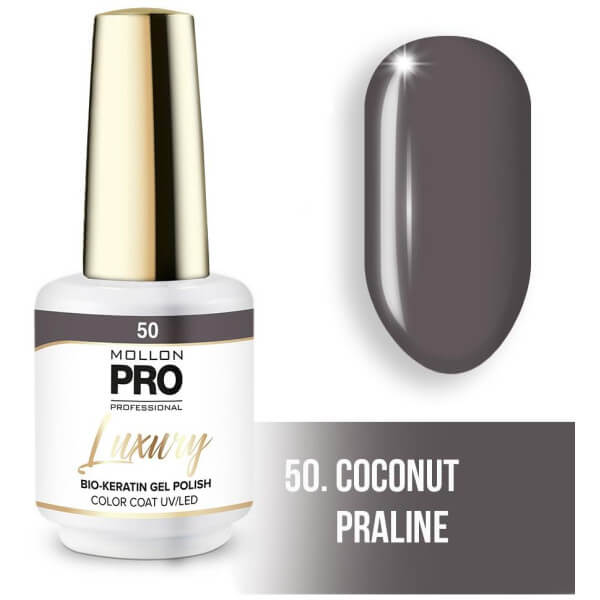 Vernis semipermanente LUXURY N°50 Praline Coco Mollon Pro - 8ML