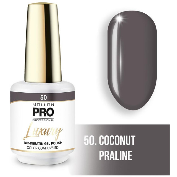 Luxury semi-permanent nail polish N°50 Praline Coco Mollon Pro - 8ML