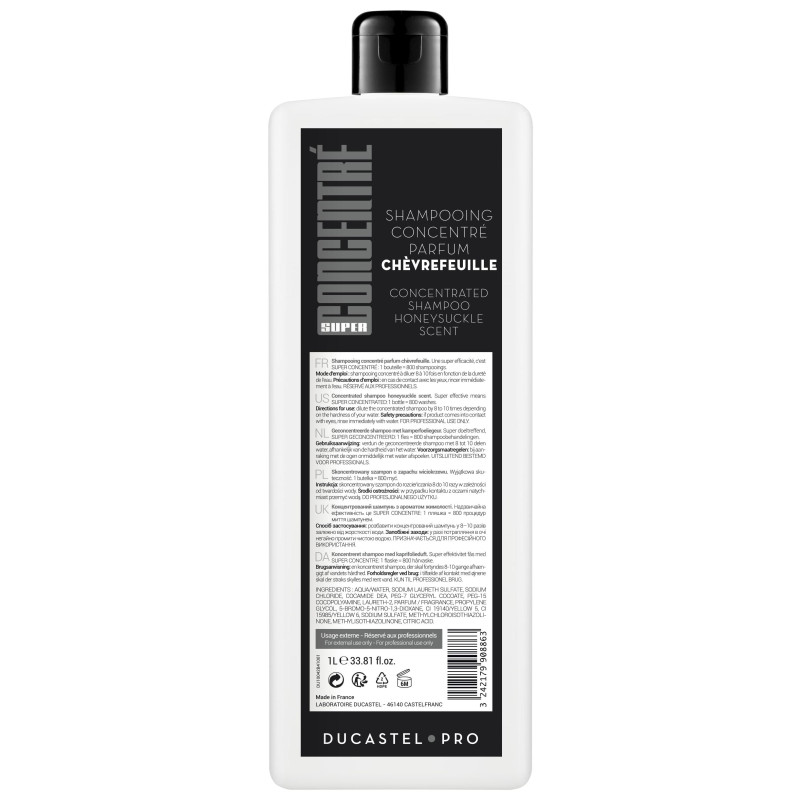 Shampoo concentrato al caprifoglio Ducastel 1L.