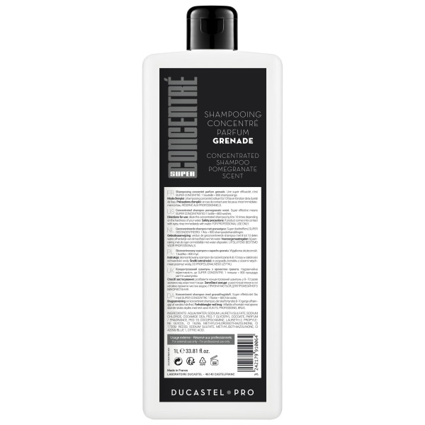 Konzentriertes Shampoo mit Granatapfel Ducastel 1L Konzentriertes Shampoo mit Granatapfel Ducastel 1L