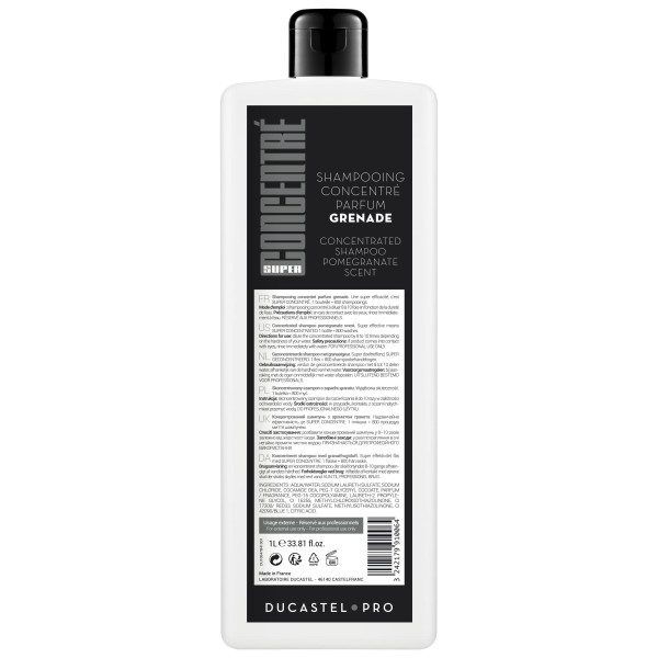 Shampoo concentrato con melograno Ducastel 1L