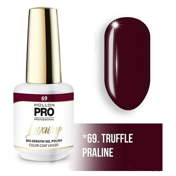 Vernice semipermanente LUSSO N ° 69 Tartufo pralinato - 8 ML Vernice semipermanente LUSSO N ° 69 Tartufo pralinato - 8 ML
