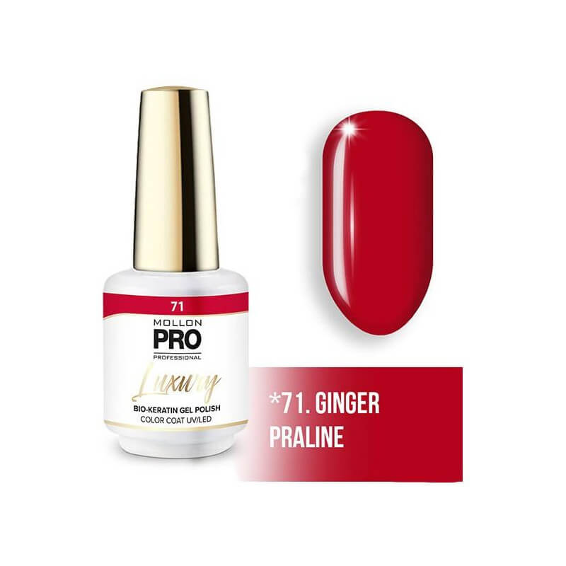 Semi-permanent nail polish LUXURY N°71 Mollon Pro - 8ML