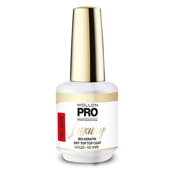 Top coat No wipp LUXURY Mollon Pro - 8ML Top coat No wipp LUXURY Mollon Pro - 8ML