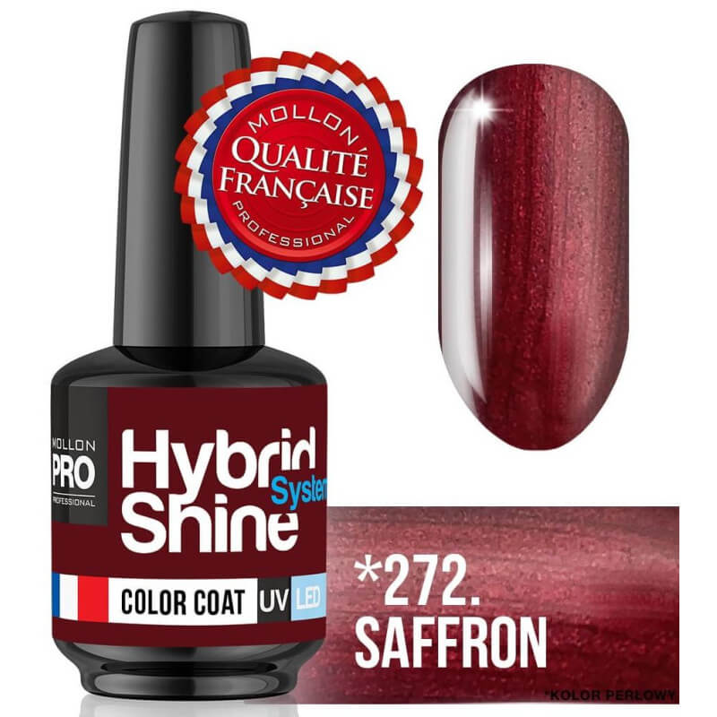 Mini Semi-Permanent Hybrid Shine Nail Polish Mollon Pro 8ML no.272