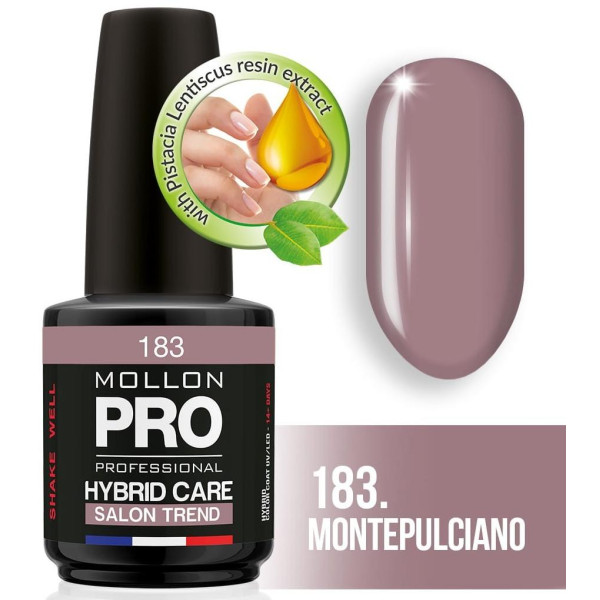 Híbrido semipermanente Shine Mollon Pro 12ML Montepulciano - 183 Híbrido semipermanente Shine Mollon Pro 12ML Montepulciano - 183