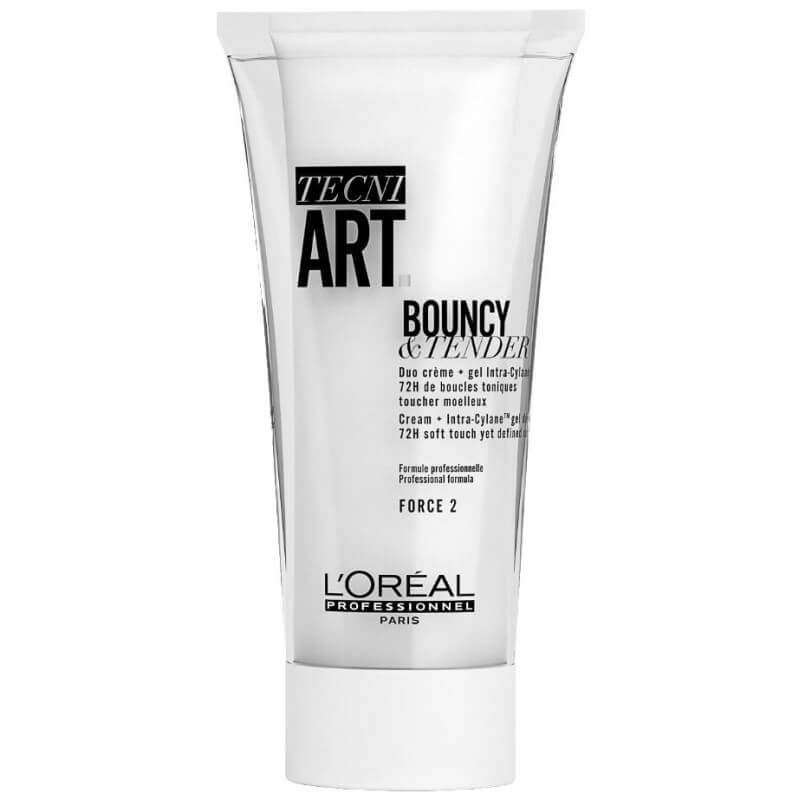 Crema doppia + gel per ricci Tecni Art BOUNCY & TENDER da 150ML