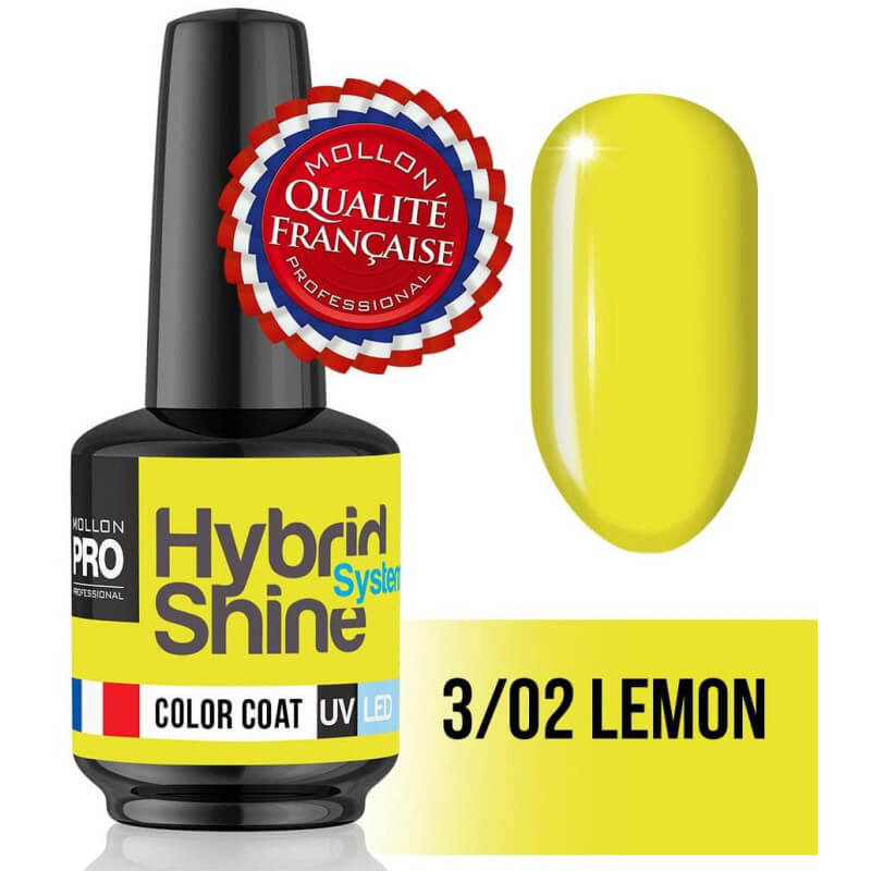 Mini Vernis Semi-Permanent Hybrid Shine Mollon Pro 8ML n°302