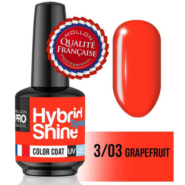 Mini Nagellack Hybrid mit halbpermanentem Glanz Mollon Pro 8ML Nr. 303