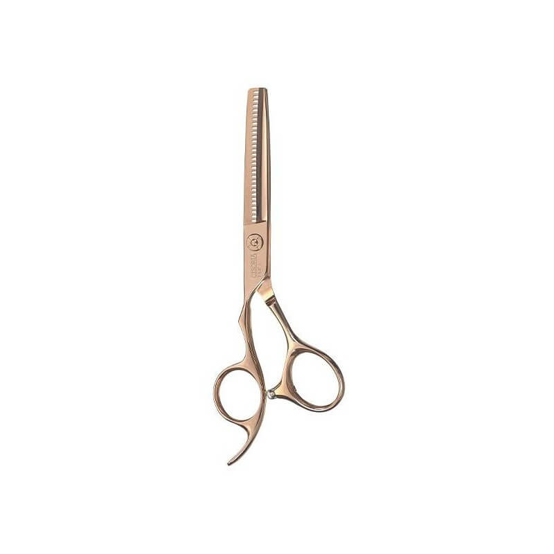 Tesouras esculturais 5,5" Canhoto Cisoria Ouro rosa 7078530