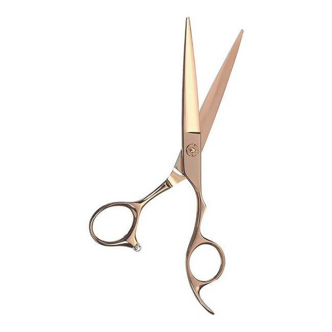 Rechte schaar 6" Cisoria Roze goud 7078060