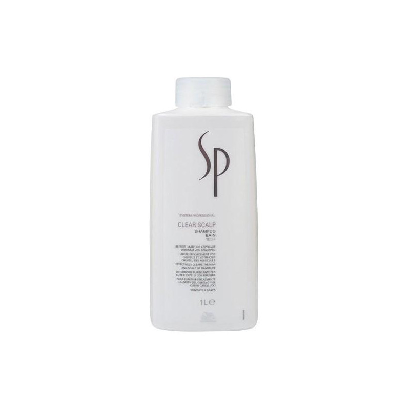 Shampoo anti-forfora SP Clear Scalp da 1000 ml.