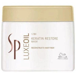 Maschera ricostruttiva alla cheratina SP LuxeOil da 400 ml