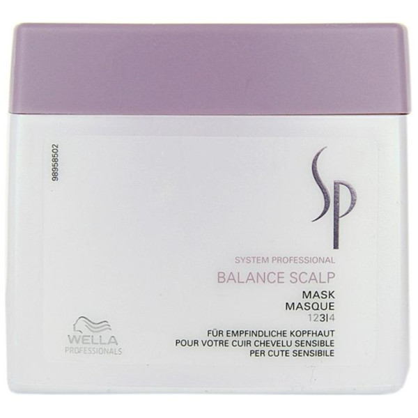 Mascarilla para cuero cabelludo sensible SP Balance Scalp de 400 ml.