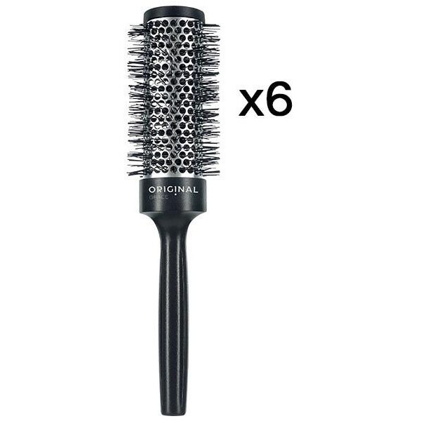 Set mit 6 runden Thermobürsten 33mm Grace Set mit 6 runden Thermobürsten 33mm Grace