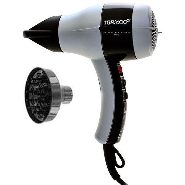 Pack Hair Dryer TGR 3600 XS Silver / Black + Diffuser Pack Hair Dryer TGR 3600 XS Silver / Black + Diffuser