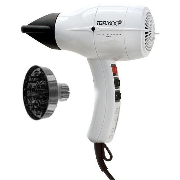 Pack Hair Dryer TGR 3600 XS White + Diffuser Pack Hair Dryer TGR 3600 XS White + Diffuser