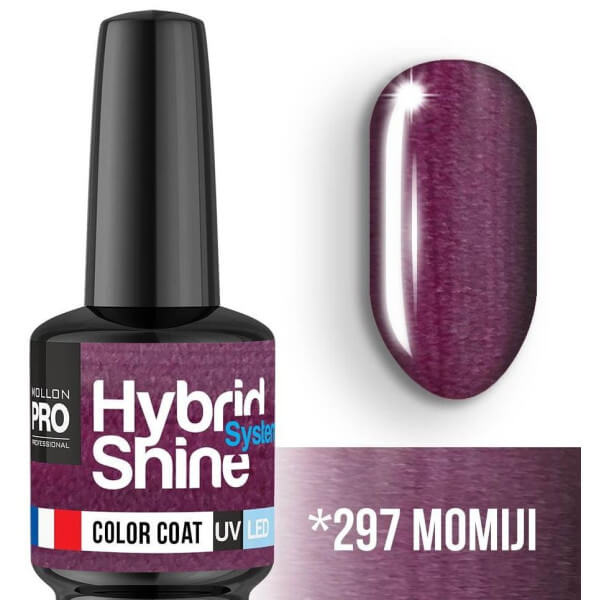 Mini Esmalte Semipermanente con Brillo Híbrido Mollon Pro 8ml N°297.jpg