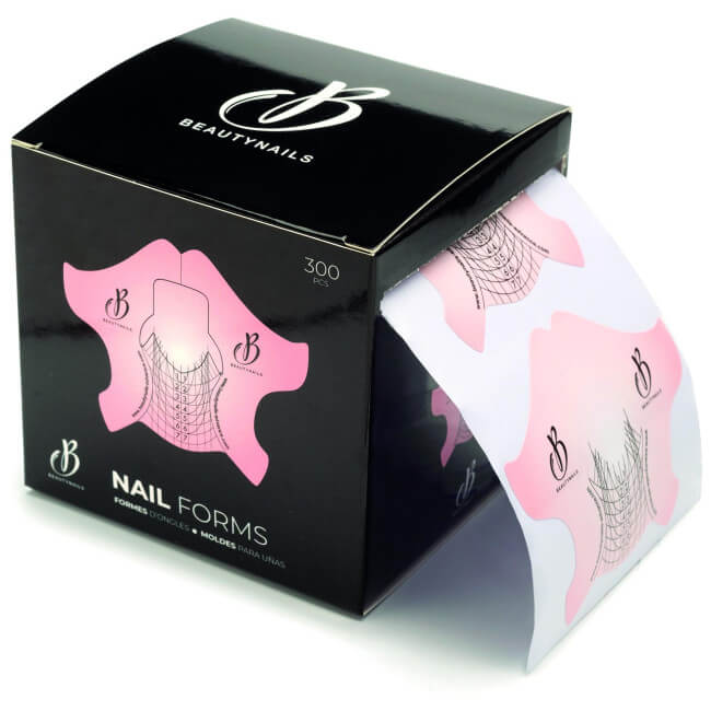 Papéis moldados por 300 com suporte Beauty Nails 514-28.jpg